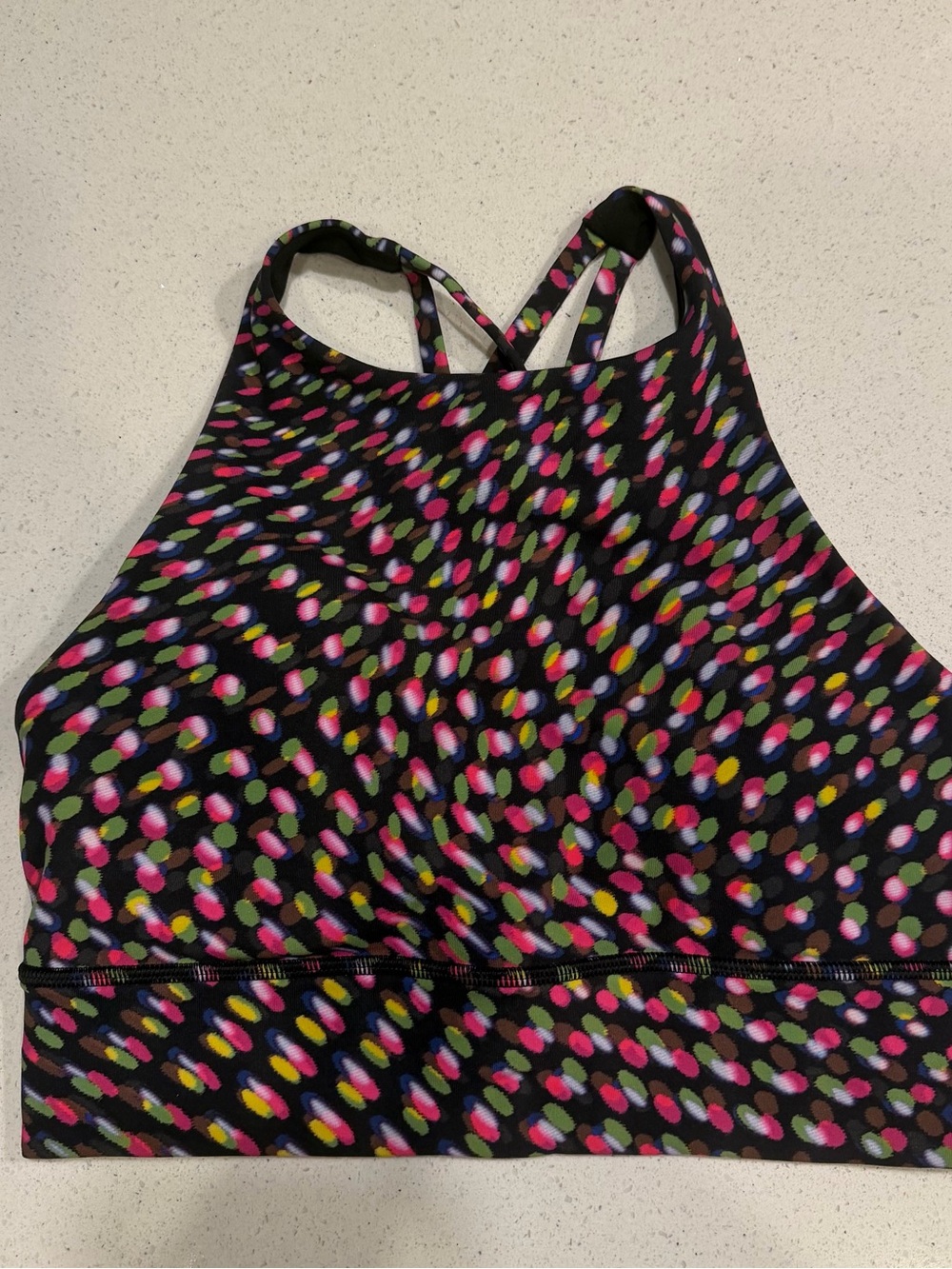 Lululemon High-Neck Longline Energy Sports Bra